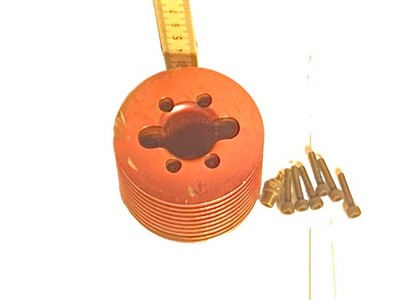  Kühlkopf/Zylinderkopf/Thunder Tiger MTA4 PRO 28/Schrauben/Glühkerze(gebraucht)