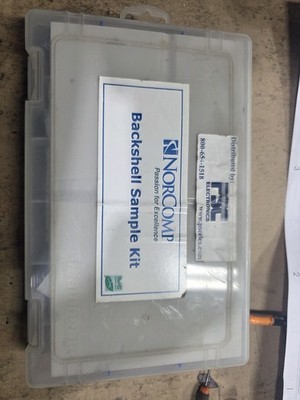 NorComp D-Sub Connector Backshell Sample Kit DB9 DB25 Hardware Assortment
