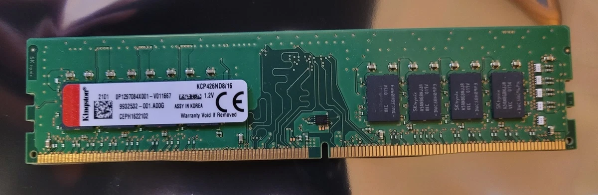 Kingston DDR4 SDRAM 16 GB Total Capacity Memory (RAM) for sale | eBay