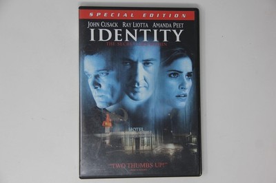 Identity Special Edition DVD John Cusack Ray Liotta Amanda Peet
