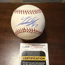 Johnny Cueto Signed New ROMLB Baseball   JSA CERT.