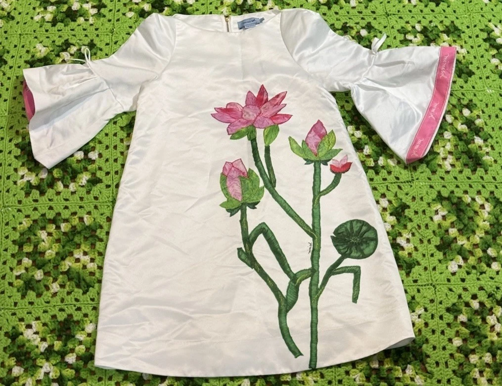 MIMISOL Dress Girls 12Y Floral Designer Italy Church Special Event Wearable Art
Opens in a new windo