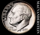 1959 Silver Roosevelt Dime - Choice Gem Brilliant Uncirculated  Lustrous  #L3319