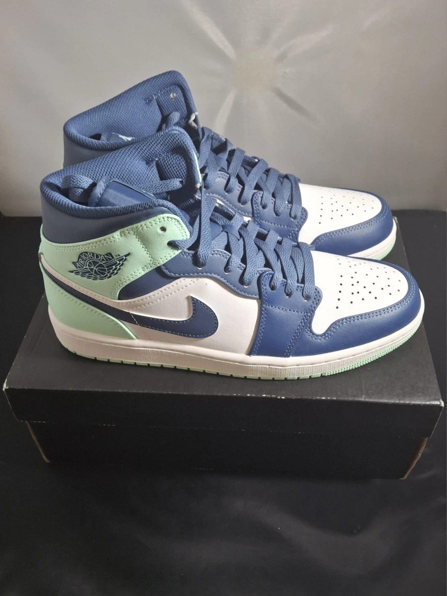 Jordan 1 Mid Sport Blue for Sale | Authenticity Guaranteed | eBay
