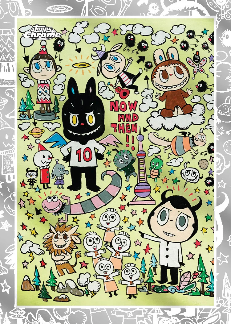 Topps — 2025 Labubu Chrome 10th Anniversary Hobby Box Trading