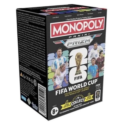 2026 Panini Prizm Monopoly FIFA World Cup Soccer Blaster Box 26PASPRZMONFWC-BXB