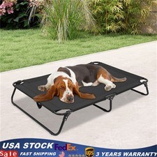 Elevated Dog Bed Pet Foldable Sleep Lounger Cot for Small/Middle Dog Portable