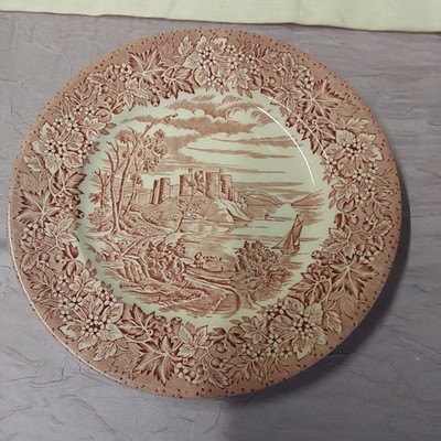 Speiseteller - EIT - Tableware - Rot - 22,5 cm - England
