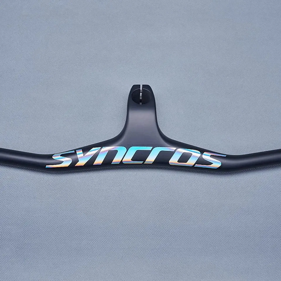 Full Carbon Fiber MTB Bicycle One-shaped Integrated Handlebar with Stem 28.6mm - Image 4 of 4