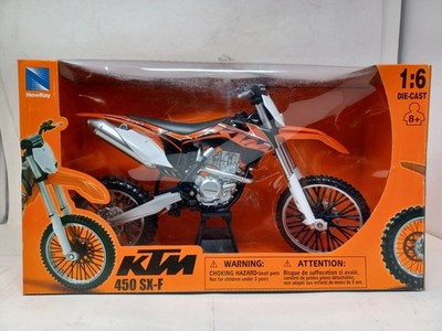 New Ray KTM Racing 450 SX-F Motorcycle 1:6 diecast 