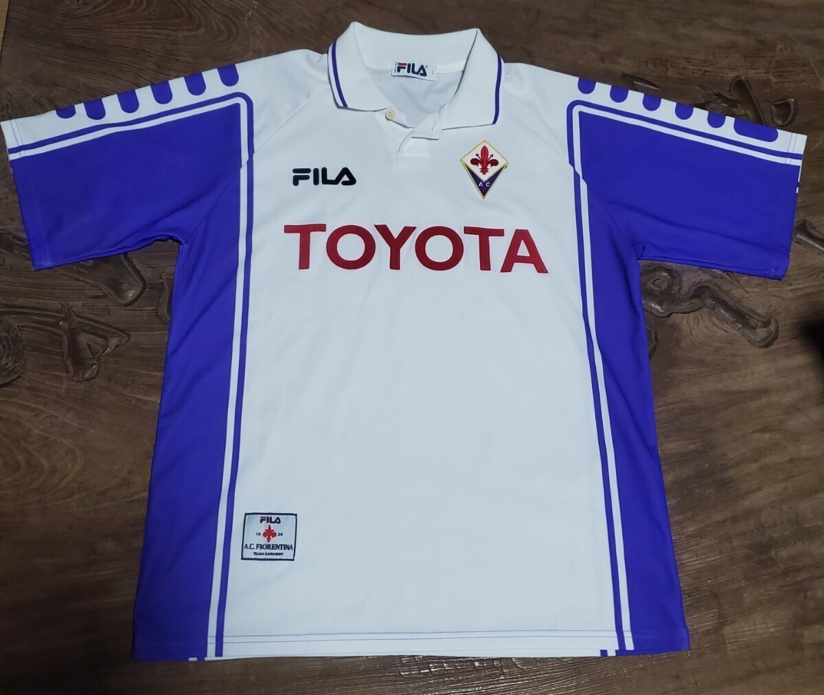 Toyota Maglia Fiorentina 2006 FIORENTINA 1999 2000 Large Away