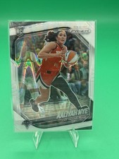 2025 Panini Prizm WNBA Aaliyah Nye #15 Rookie White Seismic Prizms Aces