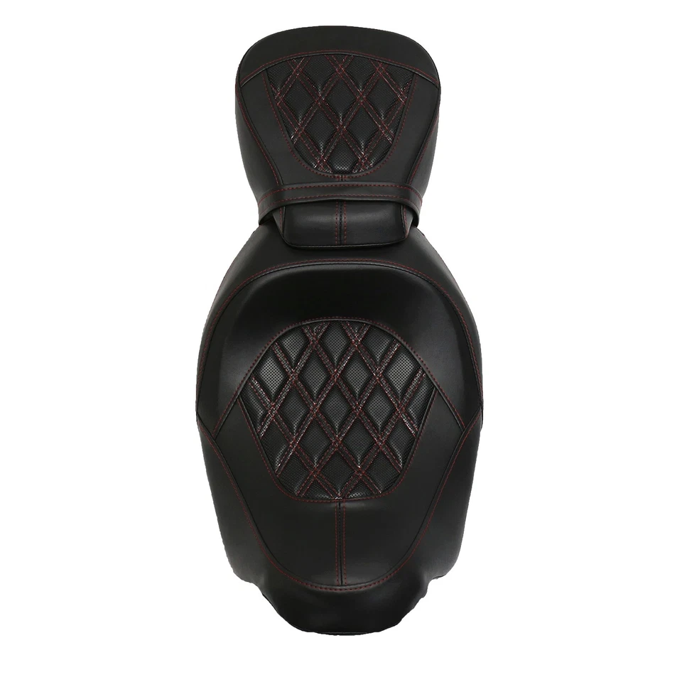 For Harley Driver & Passenger Seat Softer Wider Street Glide FLHX 2009-2023 - Image 4 of 4