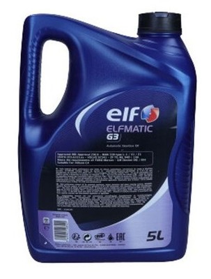 Für ELF 2213855 ELF ATF OIL ELFMATIC G3 5L DEXRON IIIG/H / 236.9 / 339 V1 Z1 L1