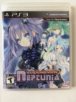 * PS3 * HYPERDIMENSION NEPTUNIA * OPEN W/ MANUAL * NIS AMERICA * CLEAN *