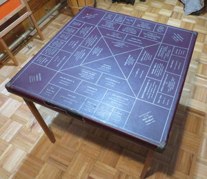 Vintage Gaming Table | eBay