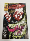 Amazing Spider-Man #346 Signed By Stan Lee, Todd McFarlane & Tom Defalco NM