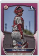 2023 Bowman Prospects Fuchsia 279/299 Rickardo Perez #BP-27 19fv