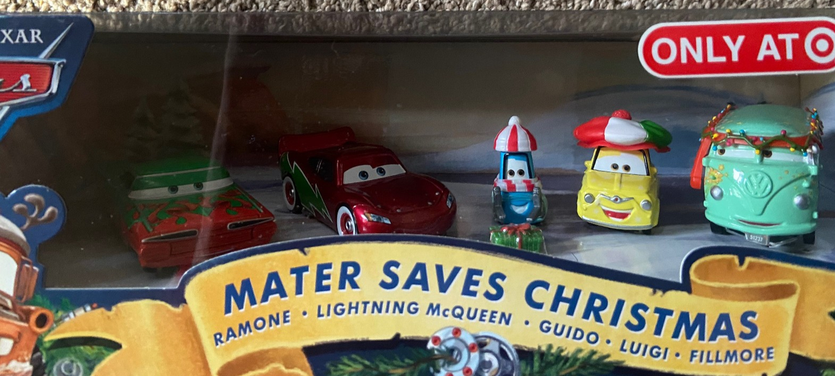 Mater Saves Christmas SANTA カーズ ミニカー Disney Cars- Mater Saves Christmas with Santa