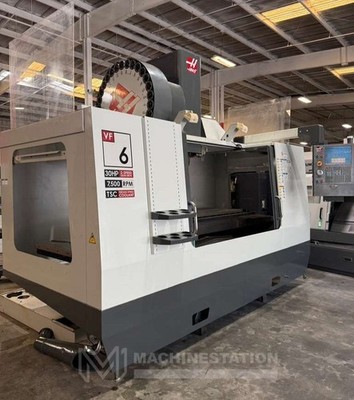 HAAS VF-6/50 CNC VERTICAL MACHINING CENTER - 4TH AXIS READY, 50