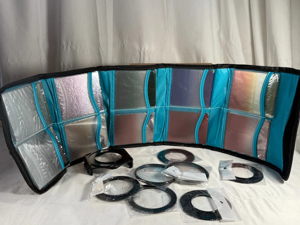 24 PCS Square Filter Kit ND Filters Graduated Full Color Lens Filter Set - Image 2 of 3