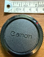 Vintage Original OEM Genuine CANON Body Cover Cap FD AE-1 A-1 Camera w/ Red Dot