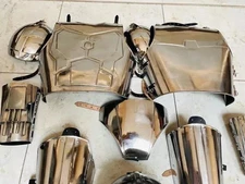 Steel Mandalorian Full Body Armor Costume Inspired Full Suit of Armor Star Wars