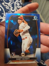 Casey Schmitt 2023 Bowman Chrome Sapphire Edition 38 San Francisco Giants Rookie