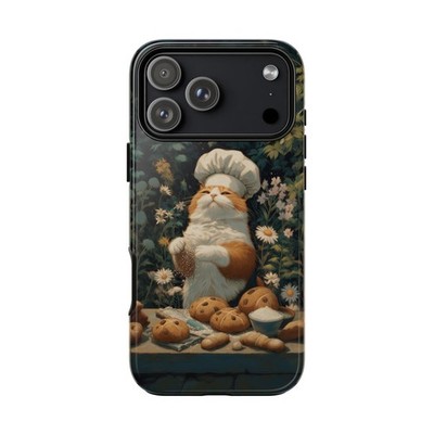 Phone Ink - iPhone | Galaxy | Pixel Case - Cat Baker Wildflower Forest