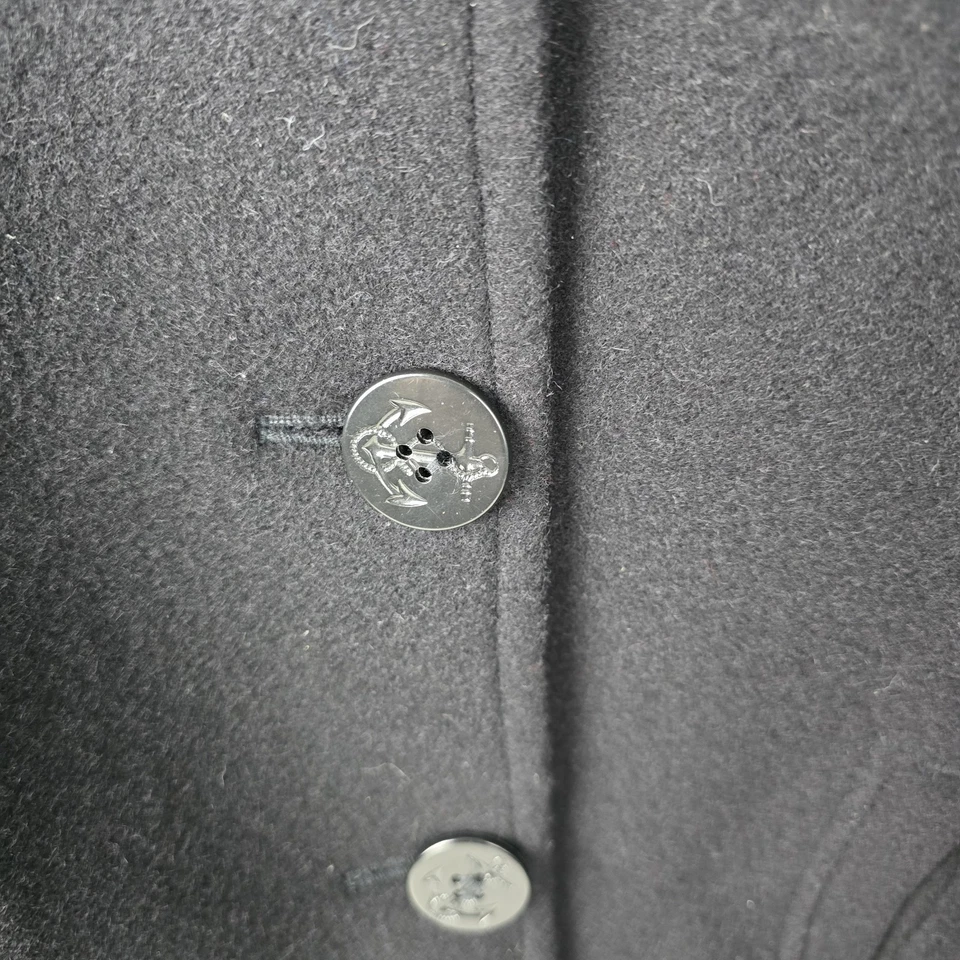 Chaquetón de lana Arizona, para hombre talla grande, negro, 75 % lana, forro acolchado Foto 3 de 4