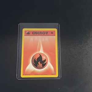 Pokemon Card - Neo Genesis Fire Energy 107/111 WOTC - NM - 1st Edition -  - Comm