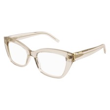 NEW Saint Laurent SL M117 Eyeglasses 004 NUDE 100 AUTHENTIC