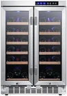 EdgeStar CWR362FD 24"W 36 Bottle Built-In Wine Cooler - Stainless Steel