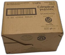 Compleat Pediatric Standard 1.0 Plant-based Vanilla Nutrition Shake, 8g Of
