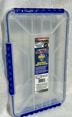 #ad #ad Flambeau WP4000 Waterproof Tuff Tainer Fishing Tackle Storage Box 11” Rust Proof $7.00