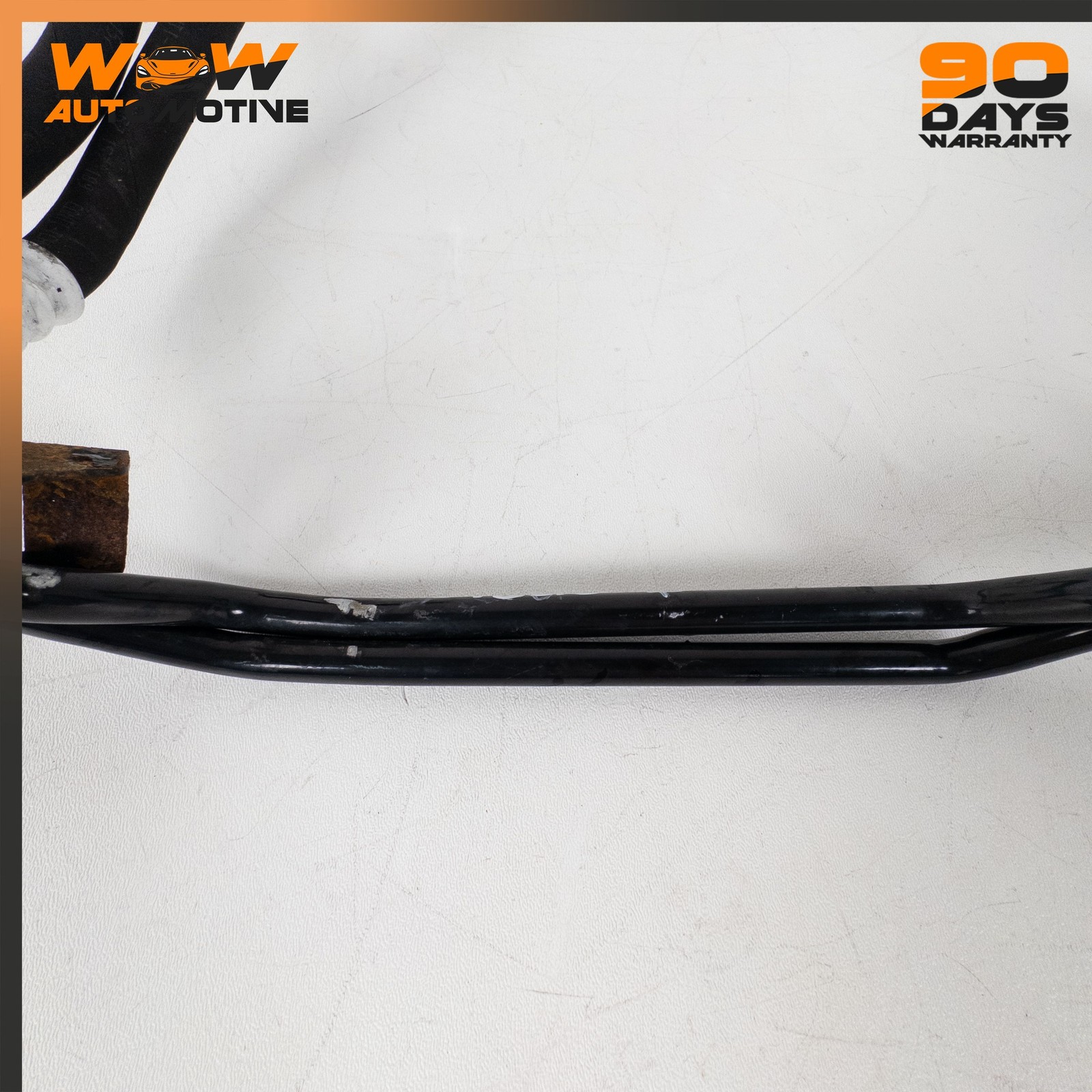 04-17 BENTLEY CONTINENTAL GTC REAR TRANSMISSION OIL COOLER LINE HOSE OEM