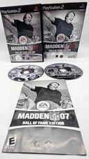 Madden NFL 07 Hall of Fame Edition (PlayStation 2, 2006) - Complete CIB Tested
