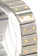 Authentic Cartier Santos Galbe SM Two-tone W20012C4 SSxYG Quartz #260-008-00... 3