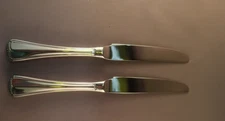 Towle Hamilton China Glossy 2 Dinner Knives 9 1/4"