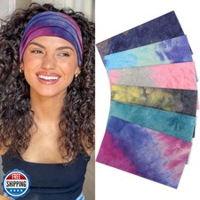 XTREND 6 Packs Wide Headbands for Women Fashion Headband Stretch Headband Boh...