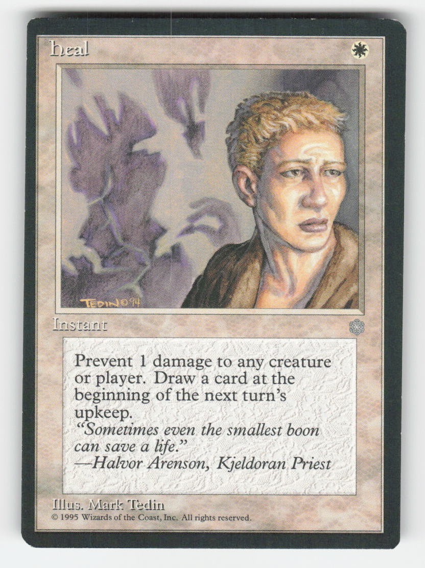 1995 Heal Ice Age MTG
