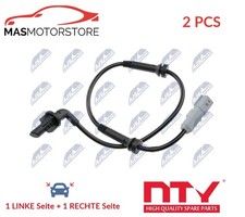 ABS SENSOR DREHZAHLFÜHLER PAAR NTY HCA-RE-033 2PCS V FÜR DACIA LOGAN MCV II
