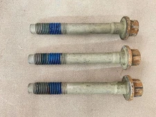 2012 Ford F450SD Steering Gear Box Bolts Set of 3 24mm OEM