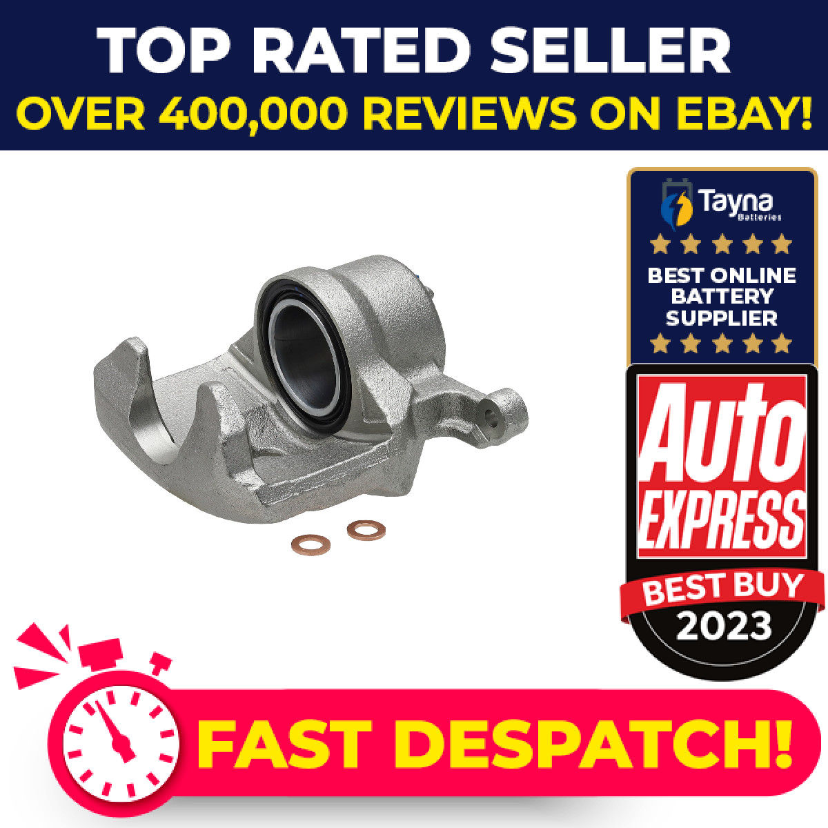 Brake Caliper fits NISSAN QASHQA J11 1.7D Front Left 2019 on R9N401 Blue Print