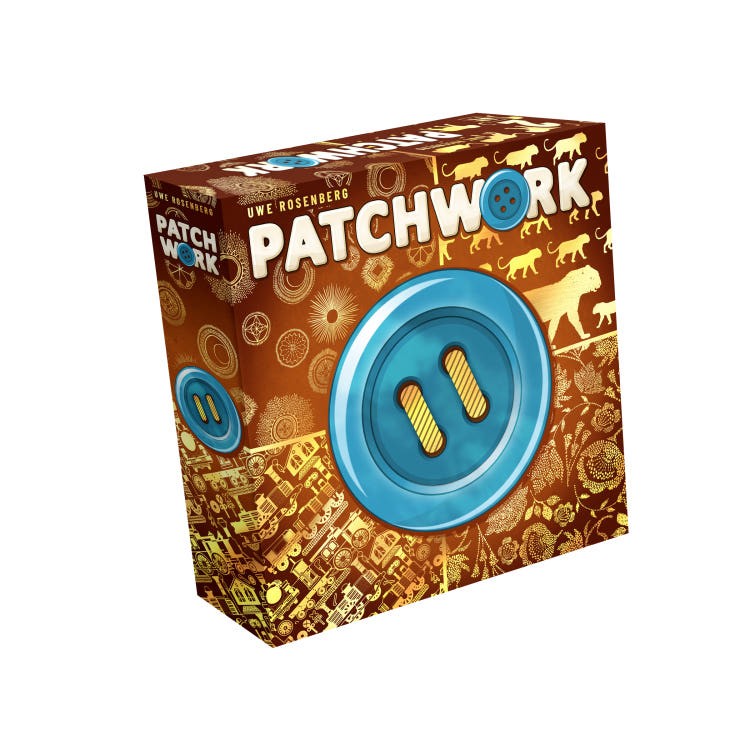 Patchwork 10th Anniversary Edition Board Game 2-Player Tile Placement Strategy