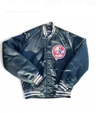 Vintage Satin 90s Small New York Yankees Chalk Line Jacket