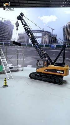 HUINA 1/14 15CH RC 572 Construction Crane Truck Tower Excavator