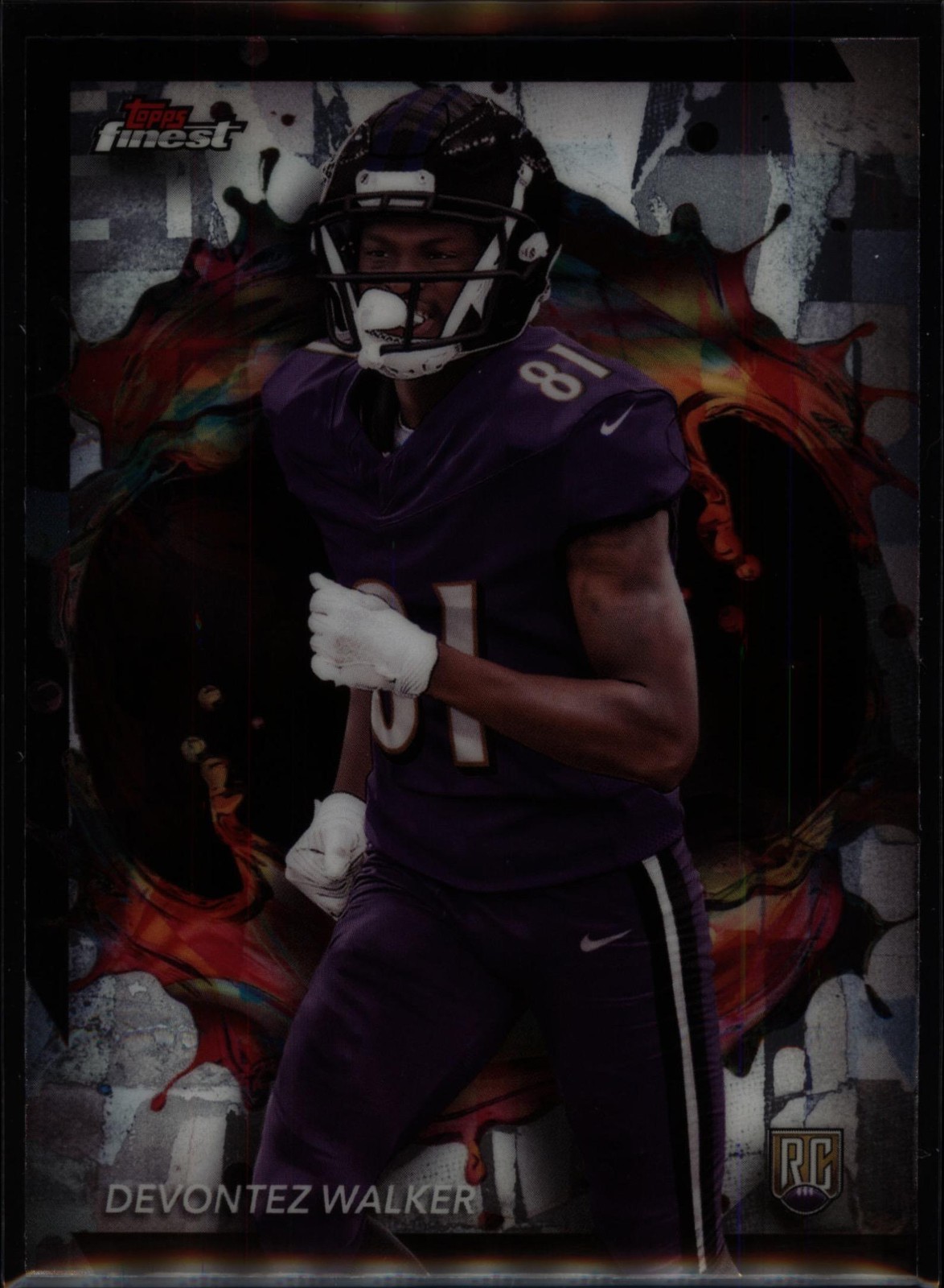 Devontez Walker Topps Finest #281 Base