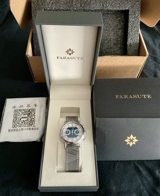 NIB Farasute Chronograph Meca-Quartz Watch