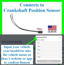 fits Ford Crankshaft Position Sensor Harness Connector Plug Pigtail Wiring Crank